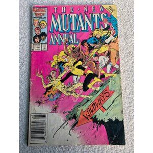 The New Mutants Annual #2 Marvel Comic Book 1986